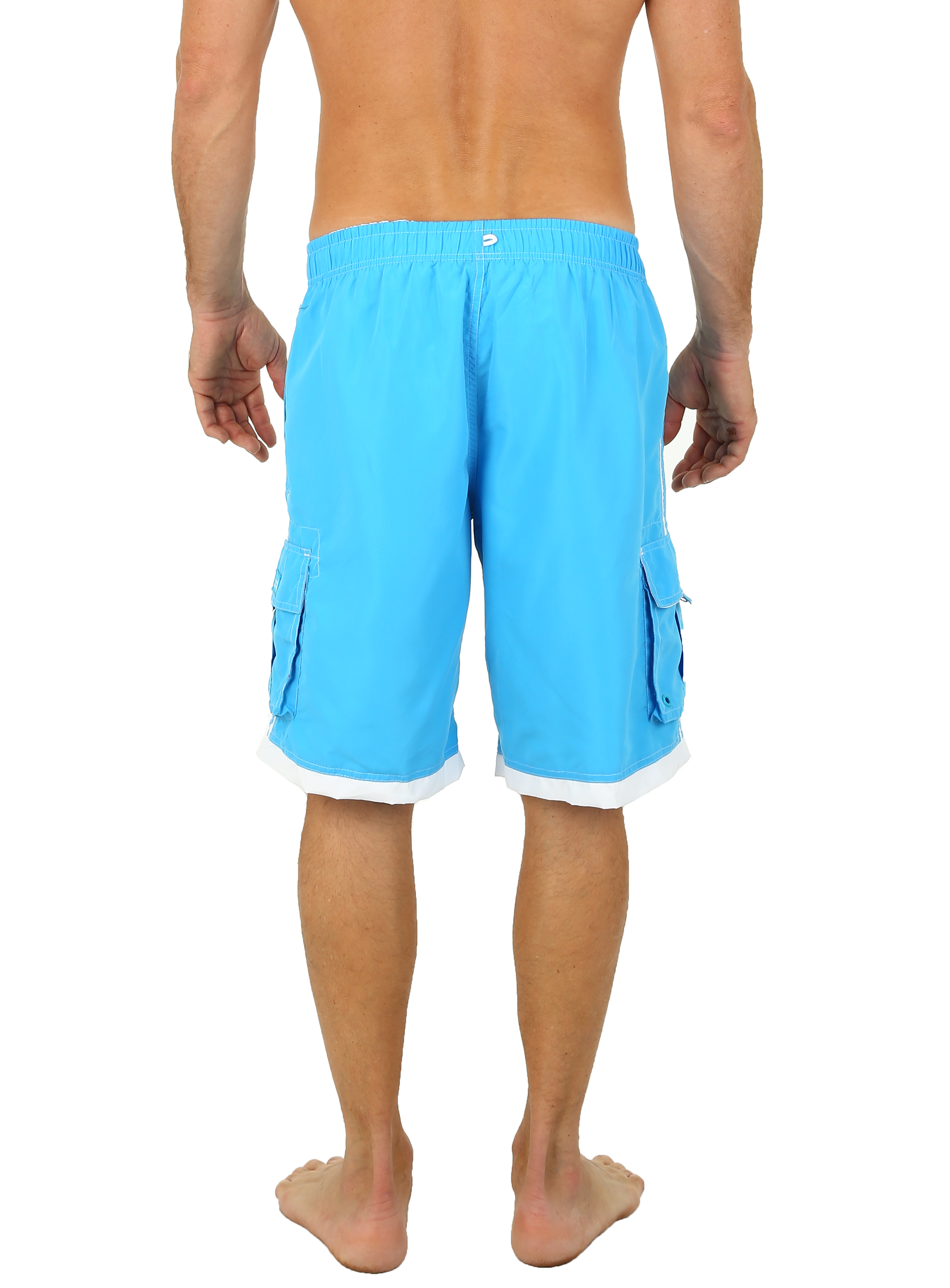 Uzzi Men's Relax Long Cargo Swim Trunks eBay